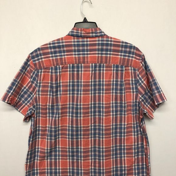 Lucky Brand Men Short Sleeve Cotton Button Shirt Top Size Extra Large M107 -17 - Picture 15 of 16